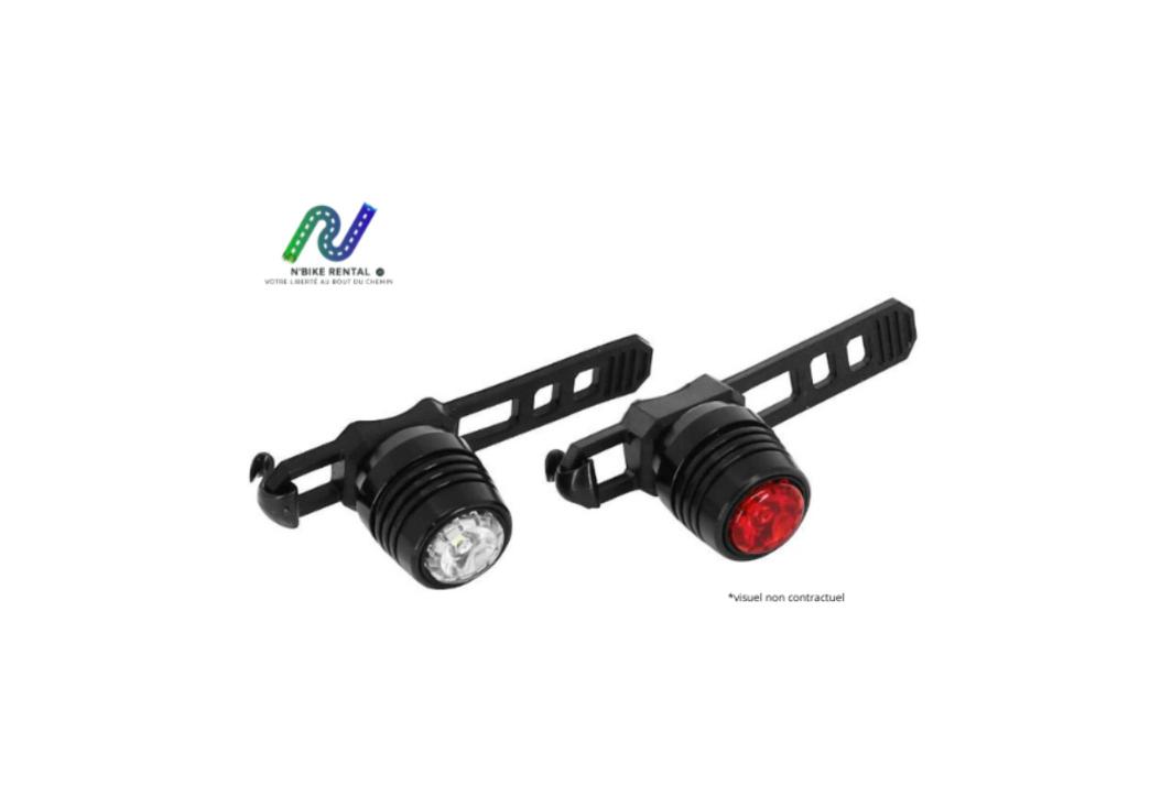 Éclairage avant & arrière USB